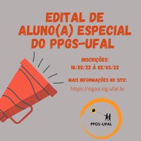 Últimos dias para inscrição de aluno especial no Mestrado em Sociologia