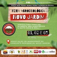 Feira Agroecológica Novo Jardim chega na parte alta de Maceió