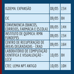Cronograma de dedetização