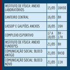 Cronograma de dedetização