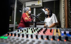 Estúdio da Rádio Ufal