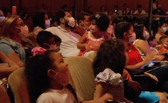 Crianças da UEI no Teatro Deodoro