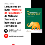 Escritor potiguar lança livro na Ufal e debate memórias das lutas sociais