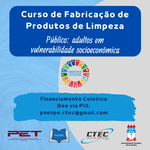 Paespe promove campanha para curso de fabricação de produtos de limpeza