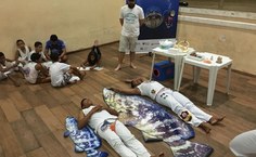 Atividade realizada pela equipe da Ufal dentro das ações do projeto Meros do Brasil