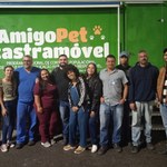 Animais de cidades afetadas pelas chuvas são atendidos pela equipe do Grupequi
