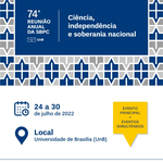 Com inscrições gratuitas, 74ª Reunião Anual da SBPC começa no domingo