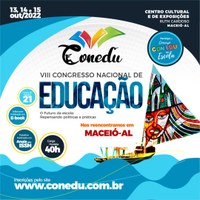 Maceió sedia Congresso Nacional de Educação em outubro