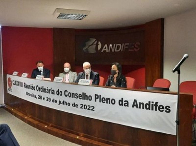 Reunião do Pleno da Andifes (Foto site MPT)