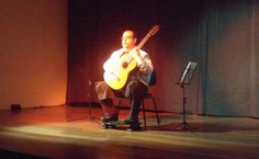 Wilbert Fialho, em apresentação no 1º Fevufal, em 2018