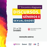 Discursos, gêneros e sexualidades são tema de evento em setembro