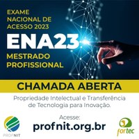 Inscrições para exame de acesso ao Profnit vão de 15 a 22 de setembro