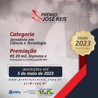 CNPq abre inscrições para Prêmio José Reis de Divulgação Científica