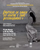 Inscrições abertas para curso de extensão em Dança do Ventre