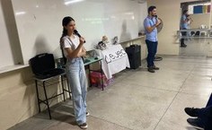 Representantes da Ejec palestram sobre empreendedorismo e vida acadêmica