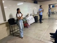 Representantes da Ejec palestram sobre empreendedorismo e vida acadêmica