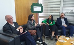 Vereadora da cultura de Castro Daire, Idália Ribeiro (de blazer cinza)