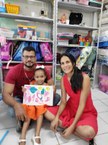 Familiares tiveram uma tarde diferente junto às crianças