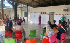 Tarde teve festa e música