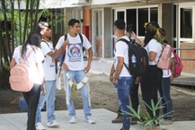 Visita do estudantes aos campi da Ufal