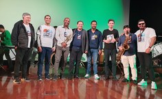Severino Sérgio de Moura, maestro da Sociedade Musical São Miguel no Estado da Paraíba, Luann Veiga, da Coordenação Pedagógica do Sesc Alagoas e integrante da equipe do Femupe, João Paulo, Marcos Moreira, Jair Mendes, Alberto Bastos, professor da região de Castro Daire,, Douglas Rocha e Cláudio Vieira Júnior