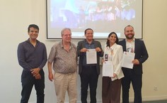 Alberto Pacheco, David Cranmer, Marcos Moreira, Tereza Machado e Jair Galvão