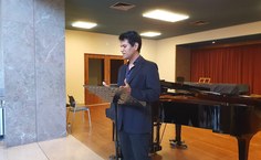 Tenor Alberto Pacheco em recital na Biblioteca Nacional de Portugal