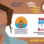 Ufal integra campanha Vire Carranca em Defesa do Velho Chico