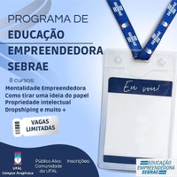 Campus Arapiraca promove curso de empreendedorismo