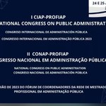 Pós-graduação em Administração Pública realiza congresso