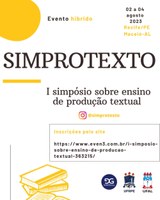 Ufal e UFRPE promovem o 1° Simpósio sobre Ensino de Produção Textual