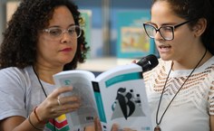 A produtora cultural da Ufal, Nicolle Freire