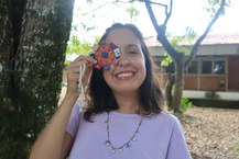 A autora Tainá Carvalho