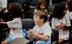 Crianças do Colégio de Aplicação da Ufal visitam Bienal e se encantam