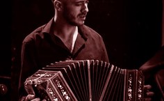 Maestro argentino Martin Lima, no bandoneon
