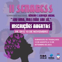 Inscrições para o 2º Senagess prosseguem até 15 de setembro