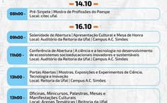 Parte da programação do Polo Maceió, no Campus A.C. Simões