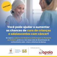 Apala promove capacitação para diagnóstico precoce do câncer infantojuvenil