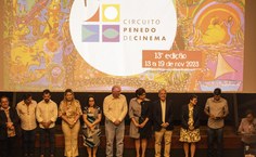 Frente de honra da abertura oficial do Circuito Penedo de Cinema