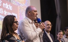 Reitor Josealdo Tonholo na abertura do Circuito