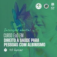 Medicina abre inscrições para curso sobre saúde das pessoas com Albinismo