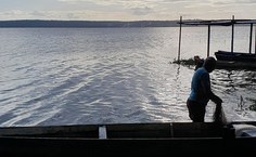 Vista da laguna Mundaú, no bairro de Bebedouro