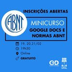 Inscrições abertas para cursos sobre Google Docs e Normas ABNT