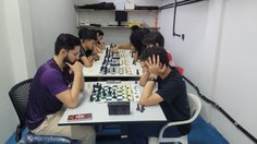 Torneio teve momentos de tensão e reuniu cerca de 30 participantes no Complexo Esportivo da Ufal