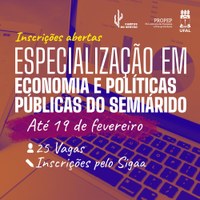 Primeira especialização da Unidade de Santana do Ipanema abre inscrições