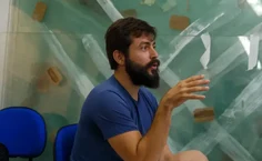 José Monteiro, participante da oficina