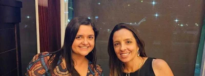 Professoras Fernanda Selingardi e Maria Socorro Seixas, do Instituto de Física (IF/Ufal)