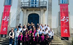 Registro do encontro cultural em Vouzela