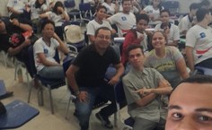 Mais uma ação de extensão do Icat nas escolas