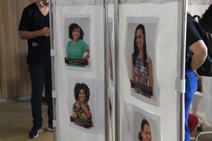 Exposição fotográfica de mulheres pretas no HU marca o Dia da Mulher Negra